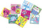 SES - Diamond painting - 1080 diamant stickers in 6 kleuren - met 8 kleurrijke kaarten - knutselen meisjes