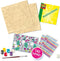 SES - Diamond painting - 3D Unicorn Knutselen - houten eenhoorns - 540 diamant stickers - glitterstickers - knutselen meisjes - knutselpakket
