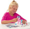 SES - Diamond painting - 3D Unicorn Knutselen - houten eenhoorns - 540 diamant stickers - glitterstickers - knutselen meisjes - knutselpakket