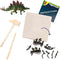 SES - Dino en skelet opgraven 2 in 1 - Stegosaurus - bikblok met skelet - complete set met houten hamer en beitel - Dinosaurus Speelgoed
