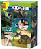 SES - Dino en skelet opgraven 2 in 1 - Triceratops - bikblok met skelet - complete set met houten hamer en beitel - Dinosaurus Speelgoed