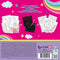 SES - Doe kleurboek glitter 3 in 1 - glitter scratch, diamond painting en kleurplaten - met glitters stickers en houten scratch pen