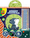 SES - Doe kleurboek glow in the dark 3 in 1 - scratch, stickers en kleurplaten - met scratch pen