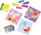 SES - Draad wikkel dieren - met glitter stickers en 5 heldere kleuren draad - 6 wikkel dieren