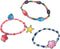 SES - Easy diamonds armbanden - 9 bedels om zelf te vullen - met kralen en elastiek koord - knutselen meisjes - armbandjes maken meisjes