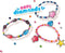 SES - Easy diamonds armbanden - 9 bedels om zelf te vullen - met kralen en elastiek koord - knutselen meisjes - armbandjes maken meisjes