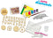 SES - Easy diamonds - Letter sieraden - zelf sieraden maken - houten bedels en letters - inclusief 6 kleuren verf, penseel, elastiek koord en easy diamond poeder - knutselen meisjes
