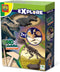SES - Explore - Dino en skelet opgraven 2 in 1 - T-rex - bikblok met skelet - complete set met houten hamer en beitel - Dinosaurus Speelgoed