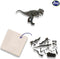 SES - Explore - Dino en skelet opgraven 2 in 1 - T-rex - bikblok met skelet - complete set met houten hamer en beitel - Dinosaurus Speelgoed