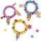 SES - Fashion girls bedelarmbanden - armbandjes maken meisjes - 8 kleurpotloden en voorbeelden - met magisch krimpfolie - knutselen meisjes