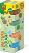 SES - Feel good klei - Nature (4x90gr) - vegan en glutenvrij - herbruikbare potjes - uitwasbaar - zachte, heldere klei