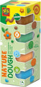 SES - Feel good klei - Nature (4x90gr) - vegan en glutenvrij - herbruikbare potjes - uitwasbaar - zachte, heldere klei