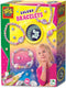 SES - Galaxy - Glow in the dark armbandjes maken meisjes- elastieken armbanden - bedelsieraden met glow in the dark kralen - knutselen meisjes
