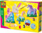 SES - Gieten en schilderen - 3 paarden - sneldrogend - met gietmal, houder, gips, verf, penseel en glitterlijm - knutselen meisjes
