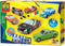 SES - Gieten en schilderen - Auto's - sneldrogend - met vormpjes, gips, verf, penseel, wielen en stickers - knutselen jongens