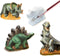 SES - Gieten en schilderen - Dino's - sneldrogend - met gietmal, houder, gips, verf en penseel - knutselen jongens - Dinosaurus