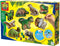 SES - Gieten en schilderen - Dinowereld - sneldrogend - met vormpjes, gips, verf, penseel, spatel en sponsje - knutselen jongens - Dinosaurus Speelgoed