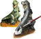 SES - Gieten en schilderen - T-rex dino - sneldrogend - met gietmal, houder, gips, verf en penseel - knutselen jongens - Dinosaurus Speelgoed