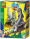 SES - Gieten en schilderen - T-rex dino - sneldrogend - met gietmal, houder, gips, verf en penseel - knutselen jongens - Dinosaurus Speelgoed