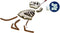 SES - Gieten en schilderen - T-Rex met skelet - dino - glow in the dark - sneldrogend - met gietmal, gips, verf, penseel, kam en lijm