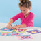 SES - Giga edelstenen diamond painting - extra grote zelfklevende diamanten in verschillende vormen en kleuren - inclusief geïllustreerde kaarten