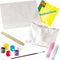 SES - Gips Gieten en schilderen - Fashion girls - Gips gieten - sneldrogend gips - met glitterlijm - knutselen meisjes - knutselpakket