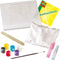 SES - Gips Gieten en schilderen - Fashion girls - Gips gieten - sneldrogend gips - met glitterlijm - knutselen meisjes - knutselpakket