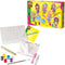 SES - Gips Gieten en schilderen - Fashion girls - Gips gieten - sneldrogend gips - met glitterlijm - knutselen meisjes - knutselpakket
