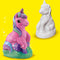 SES - Gips Gieten en schilderen - Unicorn - gips gieten - sneldrogend - heldere verf kleuren - Unicorn Knutselen - goed uitwasbaar - knutselen meisjes