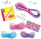 SES - Glitter armbanden - armbandjes maken meisjes - inclusief bedels, kralen, draad en stickers - knutselen meisjes - knutselpakket