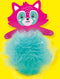 SES - Glitter tule pompons - 4 glitter dieren met glitter tule