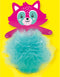 SES - Glitter tule pompons - 4 glitter dieren met glitter tule