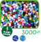 SES - Green Beedz - Strijkkralen mix - 3000 strijkkralen - gemaakt van recyclede materialen - PVC vrij