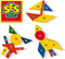 SES - Hamertje Tik - original - Montessori speelgoed - originele set met basis vormen