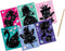 SES - Holografisch scratch - Sprookjes - 6 holografische scratch kaarten - inclusief scratch stokje