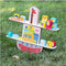 SES - Houten balans boot - complete set met handige bewaartas - voor 2 of meer spelers