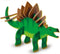 SES - Houten dino - glow in the dark - geen lijm nodig - inclusief verf, penseel, sponsje en glow in the dark stickers - knutselen jongens - Dinosaurus Speelgoed