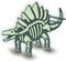 SES - Houten dino - glow in the dark - geen lijm nodig - inclusief verf, penseel, sponsje en glow in the dark stickers - knutselen jongens - Dinosaurus Speelgoed