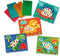 SES - Ik leer dino's mozaïeken - 4 grote dino kaarten met metallic mozaïek stickers - stimuleert motoriek - Dinosaurus