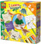 SES - Ik leer - dinosaurus - knutselen en puzzelen - leren over 12 dino's - inclusief kleurpotloden, kleurplaat en stickers - Dinosaurus Speelgoed