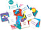 SES - Ik leer Engelse woorden - spelenderwijs leren - met 8 kleurpotloden, 52 kaarten en stickers