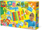 SES - Ik leer knippen - Mega set - Montessori - met 48 mooie knipvellen en veilige schaar die alleen papier knipt - Knutselpakket - Speelgoed 3 jaar