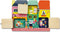 SES - Ik leer - Sloten bord - houten bord met vrolijke illustraties - spelenderwijs leren - stimuleert de fijne motoriek