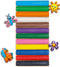 SES - Infinity boetseerklei - 12 kleuren was klei (180gr) - droogt niet uit - heldere kleuren - glutenvrij