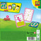 SES - Jump! Animals Elastieken - stevig elastiek met glitter - spinnerbord met draaibare pijl - 27 speelkaarten met sprongen