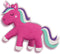 SES - Klei - Unicorn - heldere klei - makkelijk uitwasbaar - droogt niet uit - 4x90g