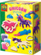 SES - Klei - Unicorns neon glitter - Unicorn Speelgoed - goed uitwasbaar - glutenvrij - helderen kleuren - hersluitbare potjes - incl. klei spuit en houten klei vormpjes