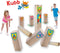 SES - Kubb Jr. - Kubb junior - vrolijke, houten onderdelen - in handige bewaartas