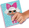 SES L.O.L. - Diamant mozaïek - diamond painting - 5 kaarten en 4 kleuren diamant stickers - knutselen meisjes