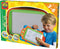 SES - Magnetisch tekenbord - Montessori Speelgoed - 25x34cm - met pen en 2 stempels - tekentablet - speelgoed 3 jaar